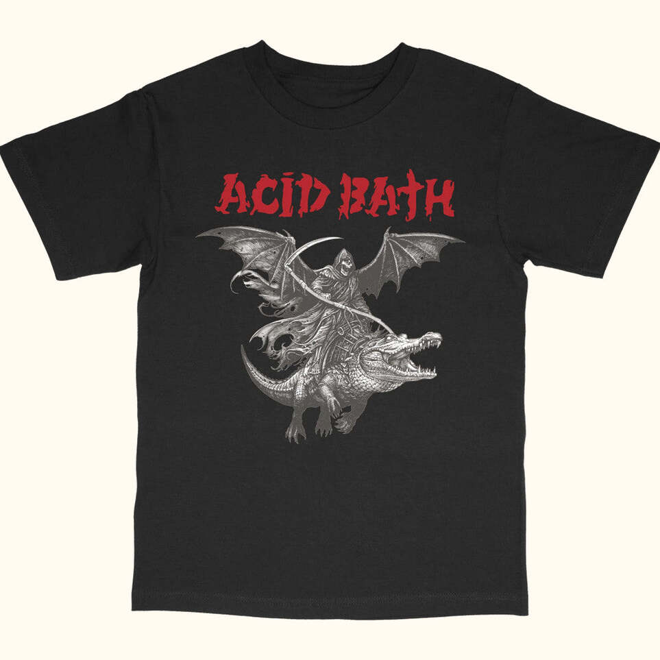 Acid Bath Official Merch Alligator T-Shirt Best Gifts For Dad Birthday Gifts For Fans