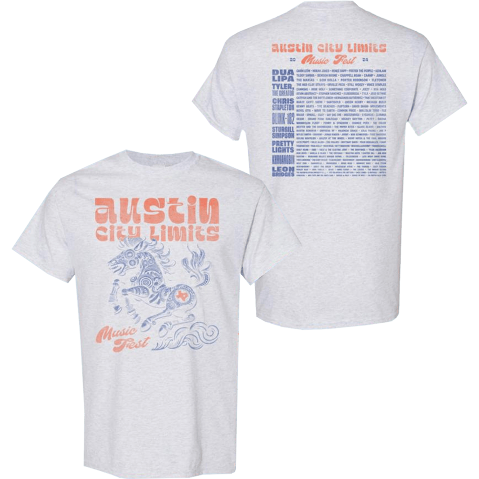 Aclfestival Merch Bronco Lineup T-Shirt Gifts For Dads Who Have Everything Gifts For Fans