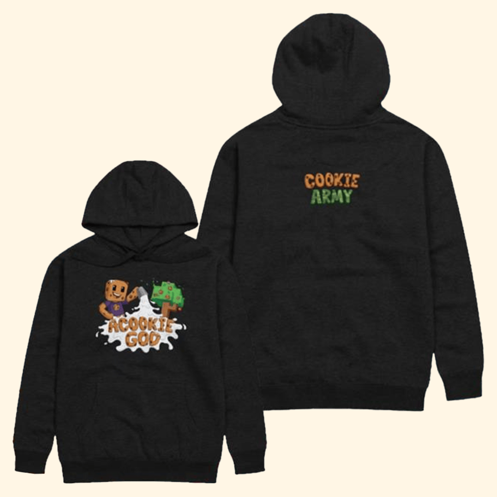 Acookiegod Hoodie Acookiegod Merch Useful Birthday Gifts For Dad BFF Gifts Ideas