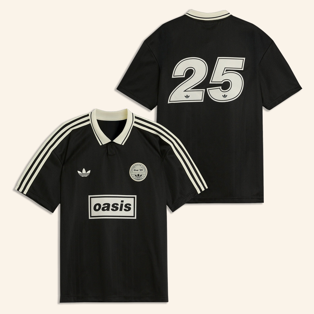 Adidas Oasis Merch 2025 Tour Polo Shirt Live 25 Adidas Shirt Black Gifts For Dudes