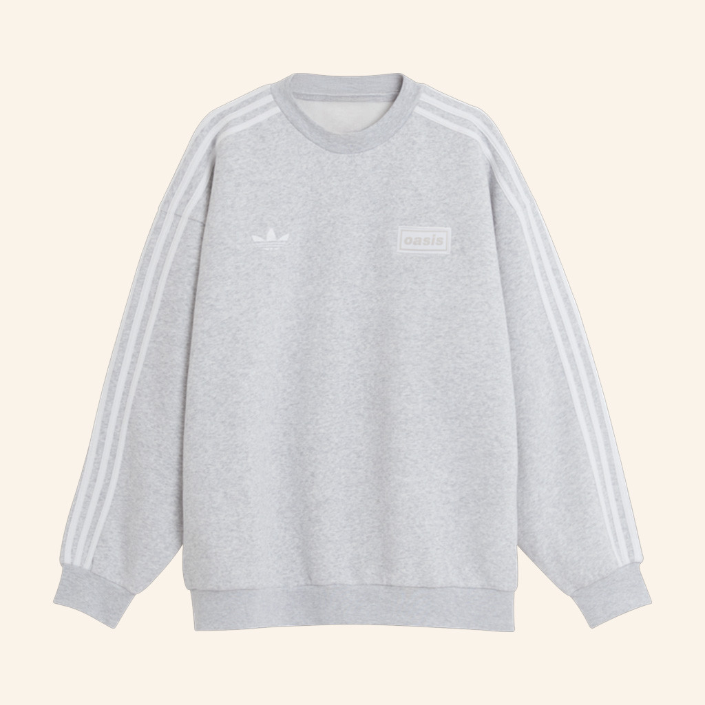 Adidas Oasis Merch 2025 Tour Sweatshirt Birthday Presents For Girlfriend