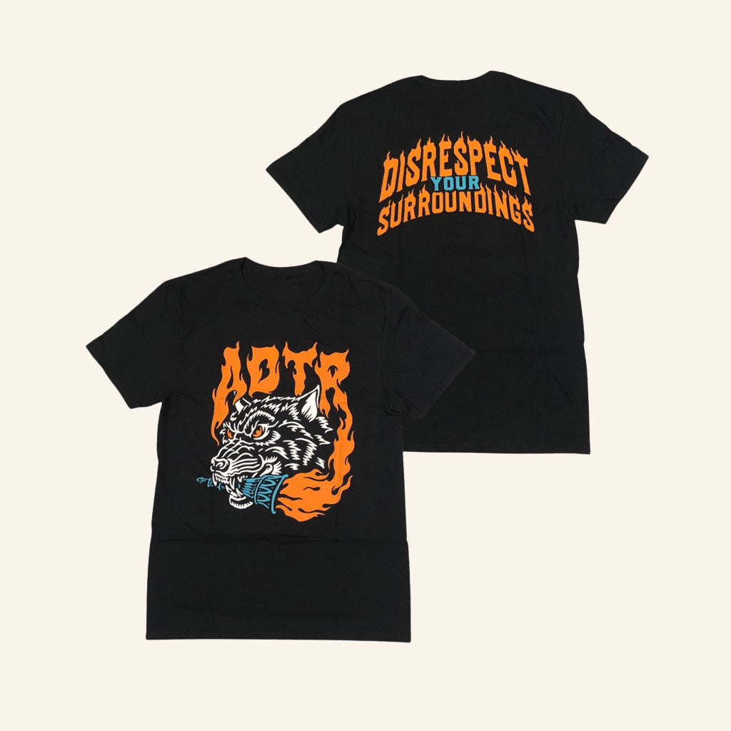 ADTR Merch Torch Wolf T-Shirt Gifts For Dudes