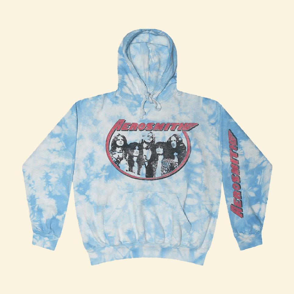 Aerosmith Tie Dye Hoodie Aerosmith Merch Best Friend Birthday Gifts Christmas Presents