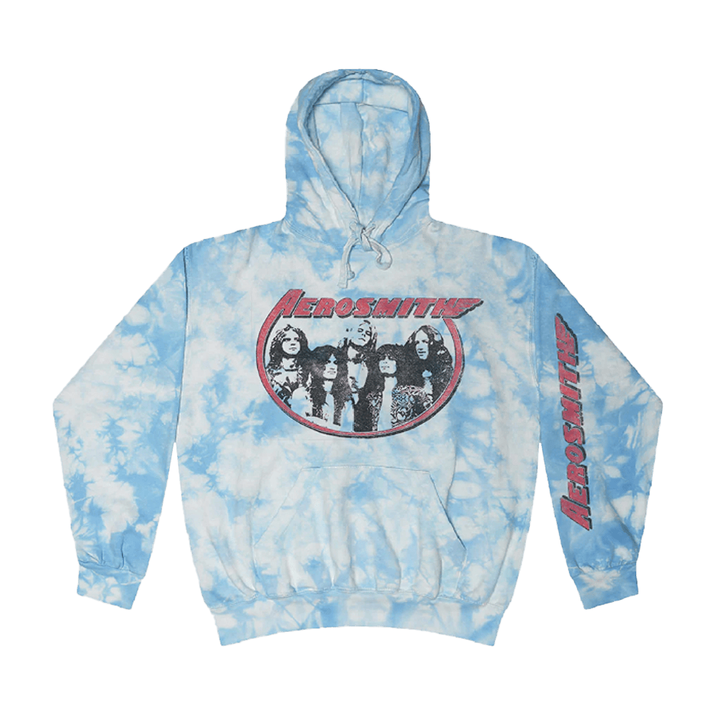 Aerosmith Tie Dye Hoodie Aerosmith Merch Best Gifts For Boyfriend