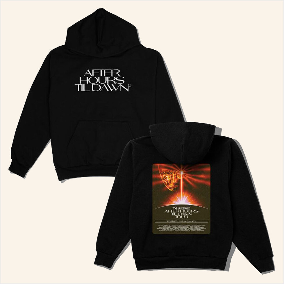 After Hours Til Dawn Hoodie The Weeknd Merch Music Gift Ideas For Guys Gifts For Friends