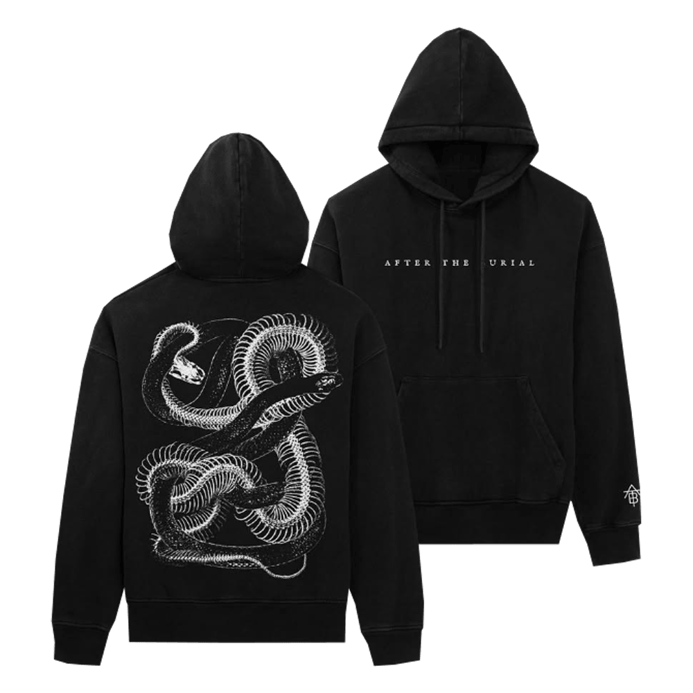 After The Burial Merch Serpentine Black Hoodie Gift Ideas For Husband