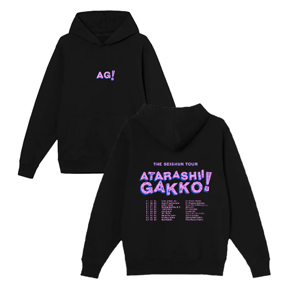 Ag Black Tour Hoodie Atarashii Gakko Merch Gift For Brother