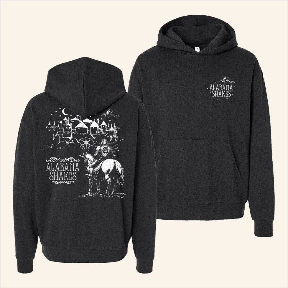 Alabama Shakes Black Hoodie Alabama Shakes Merch Birthday Gifts For Dad BFF Gifts Ideas