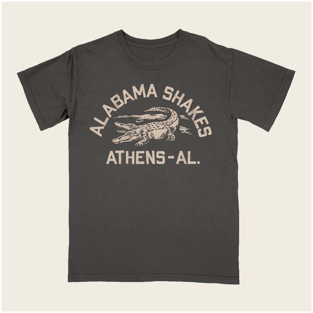 Alabama Shakes Merch Alabama Shakes Gator T-Shirt Best Gifts For Dad Birthday Gifts For Friends