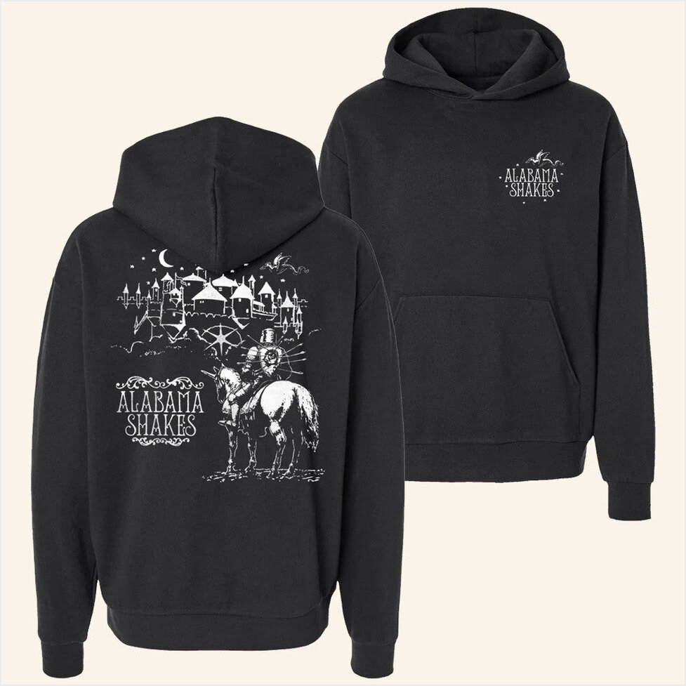 Alabama Shakes Tour 2025 Castle Hoodie Best Friend Birthday Gifts Christmas Presents