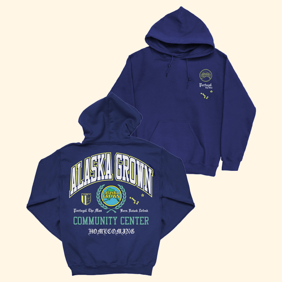 Alaska Grown Homecoming Hoodie PTM Mercado Merch Gift Ideas For Husband Birthday Gift Ideas