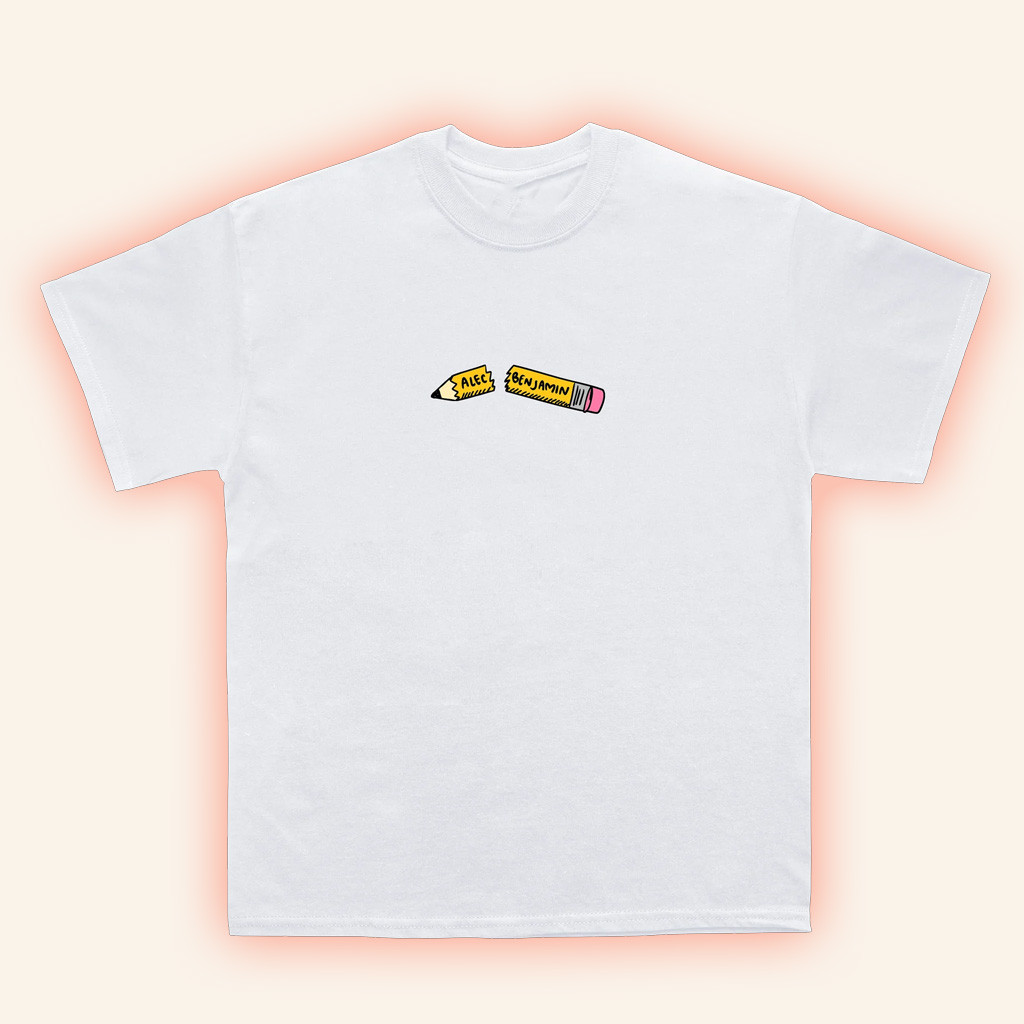 Alec Benjamin Merch Pencil T-Shirt Gifts For Best Friends