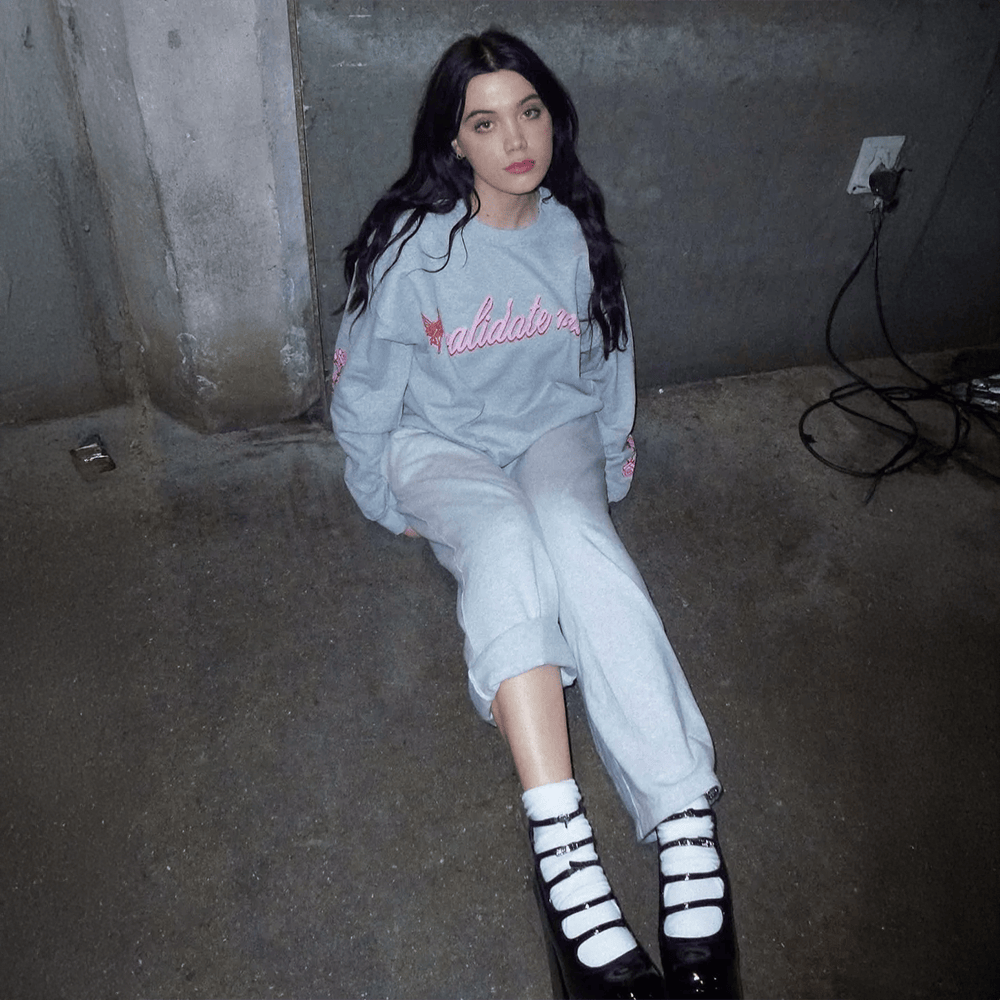 Alessi Rose Merch Validate Me Sweatshirt Gift Ideas For Girlfriend