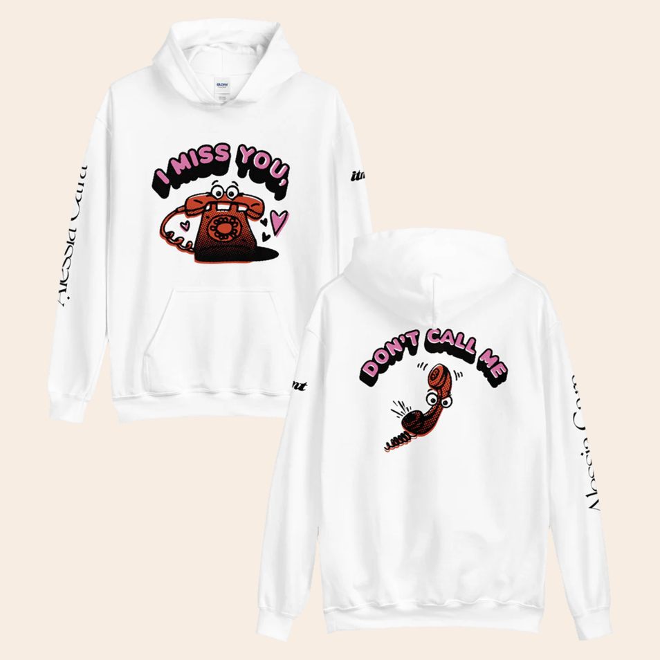 Alessia Cara I Miss You Do Not Call Me Hoodie Def Jam Merch Gift Ideas For Music Lovers