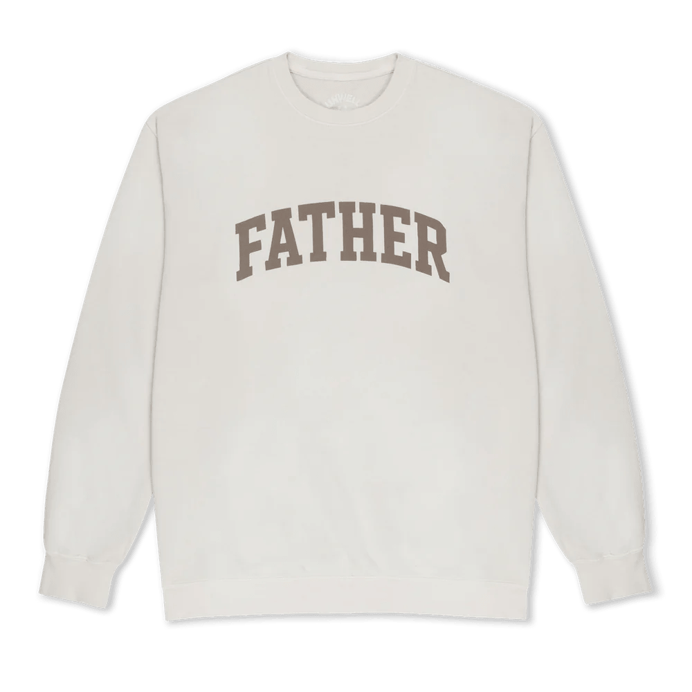 Alex Cooper Unwell Merch White Father Sweatshirt Call Her Daddy Merch Gifts For Daughter