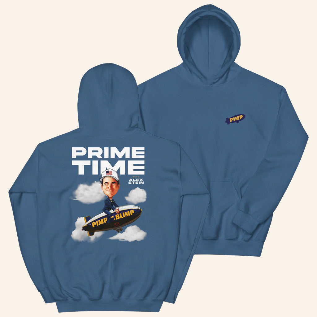 Alex Stein Merch Pimp On A Blimp Hoodie Gifts For Dudes