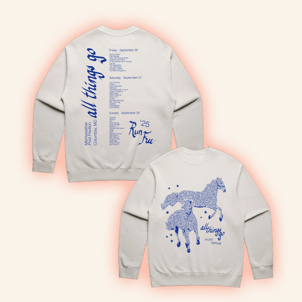 All Things Go Merch Run Free DC Sweatshirt Gifts For Boyfriend