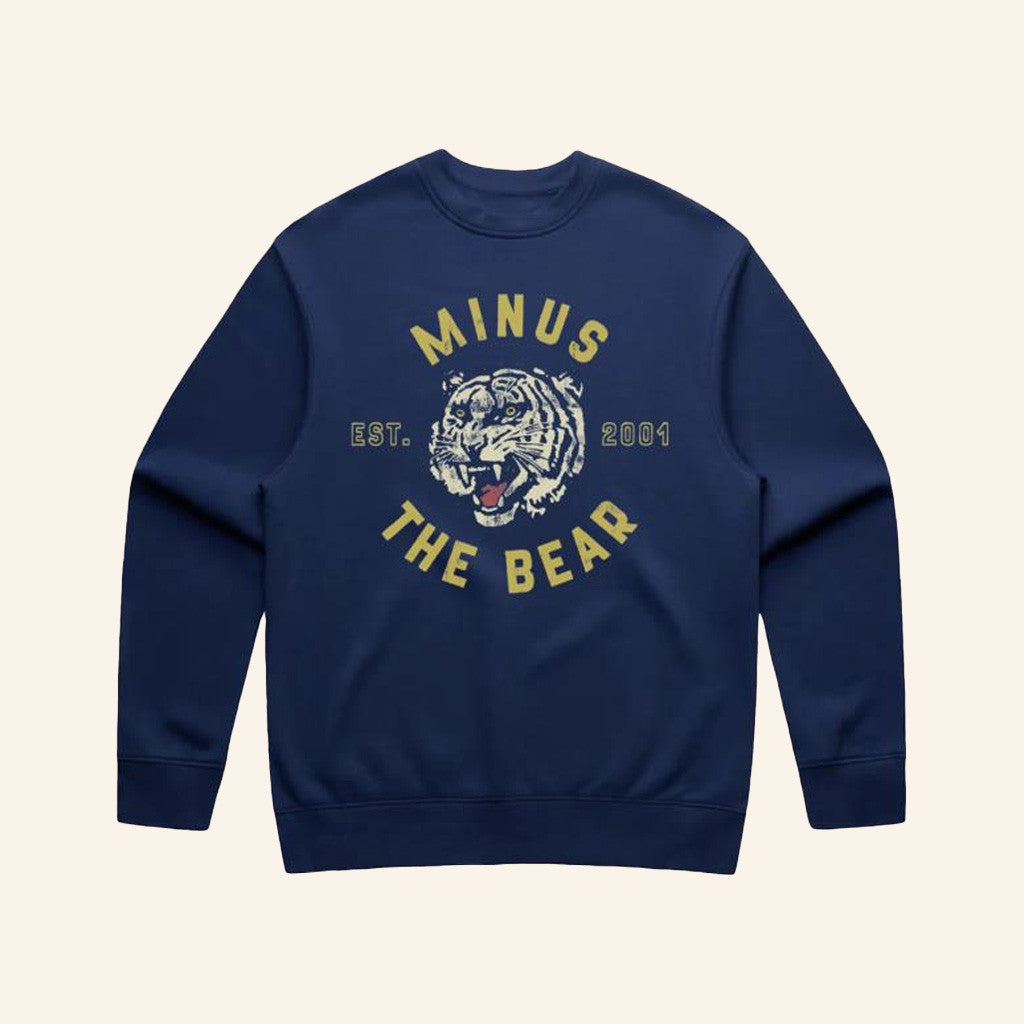 Ambient Inks Merch Tiger Crewneck Sweatshirt Gifts For Friends