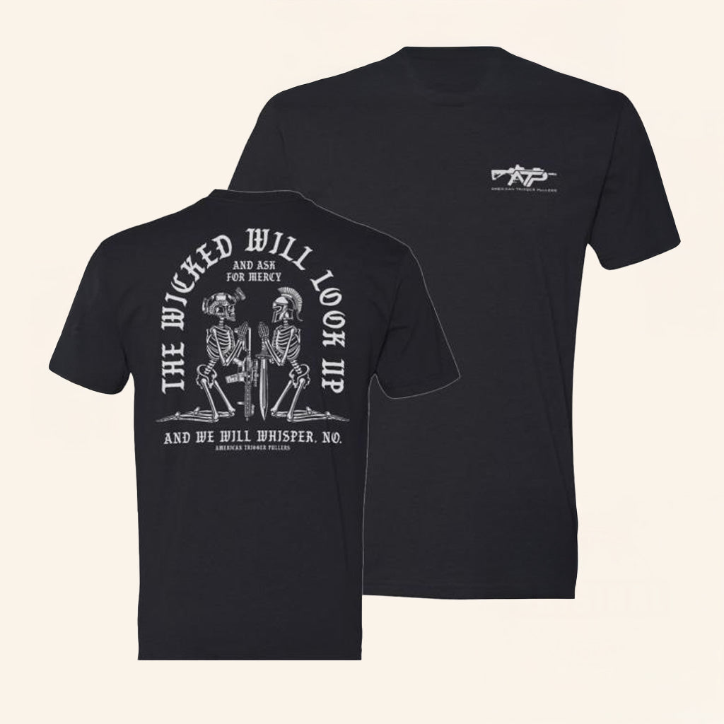 American Trigger Pullers Merch The Wicked Basic T-Shirt Gifts For Dad