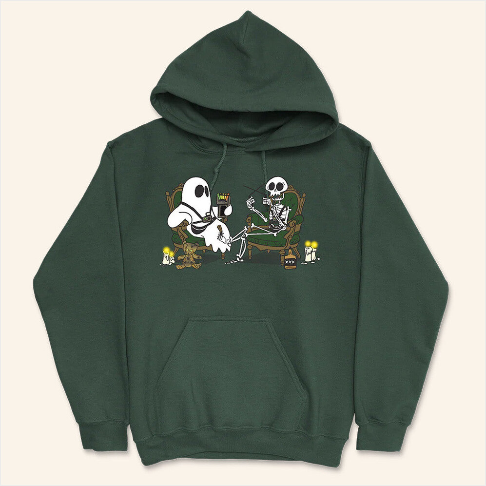 And That's Why We Drink Merch The Pour Decisions Tour Ghost Skeleton Hoodie Best Friend Gifts