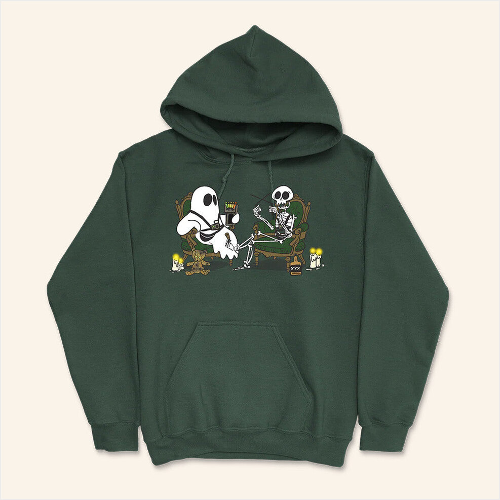 And That's Why We Drink Official Merch The Pour Decisions Tour Ghost Skeleton Hoodie Him Gifts