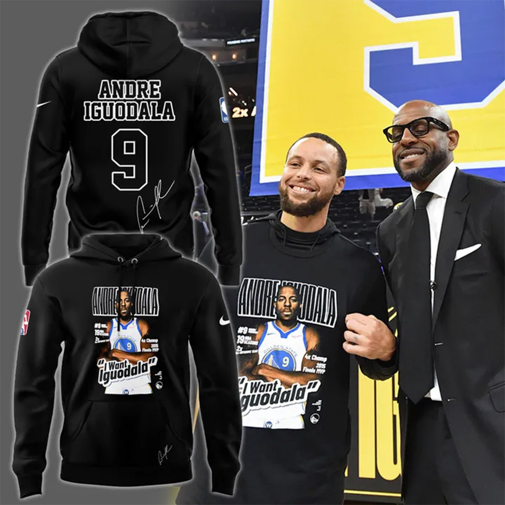 Andre Iguodala Signature Hoodie Good Gifts For Basketball Lovers
