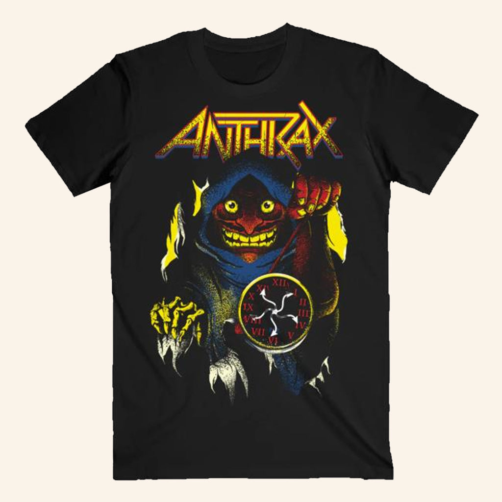 Anthrax Merch Persistence Of Time Not Death T-Shirt Dad Gifts