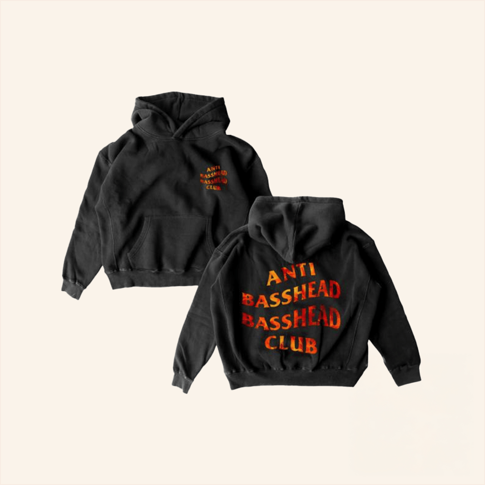 Anti Basshead Club Hoodie Elev808 Designs Merch Good Birthday Gifts For Husband BFF Gifts Ideas