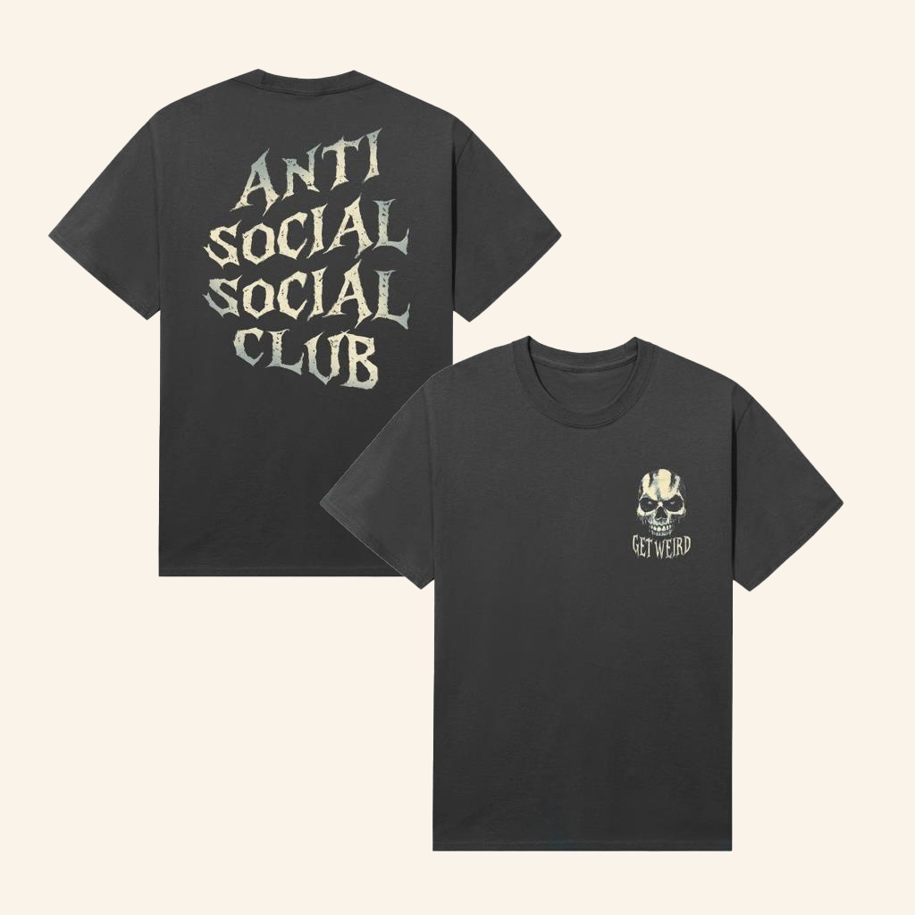 Anti Social Social Club Merch Assc Weird Demons T-Shirt Gifts For Husband