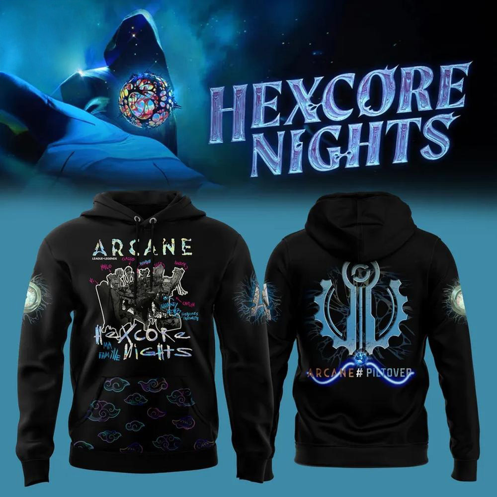 Arcane Hexcore Nights Limited Edition Hoodie Father's Day Gifts For Husband