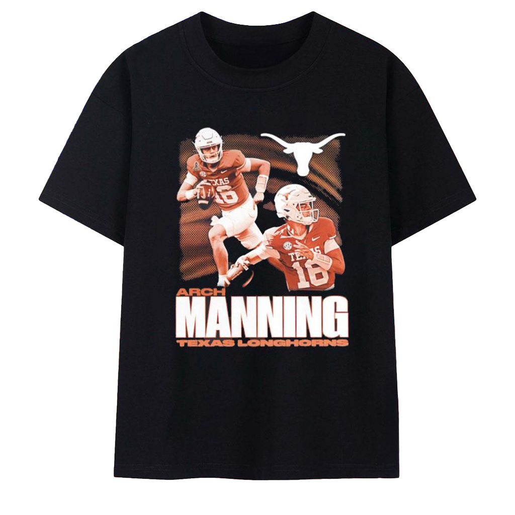 Arch Manning Merch Arch Manning Texas Longhorns T-Shirt Gifts For Boyfriend