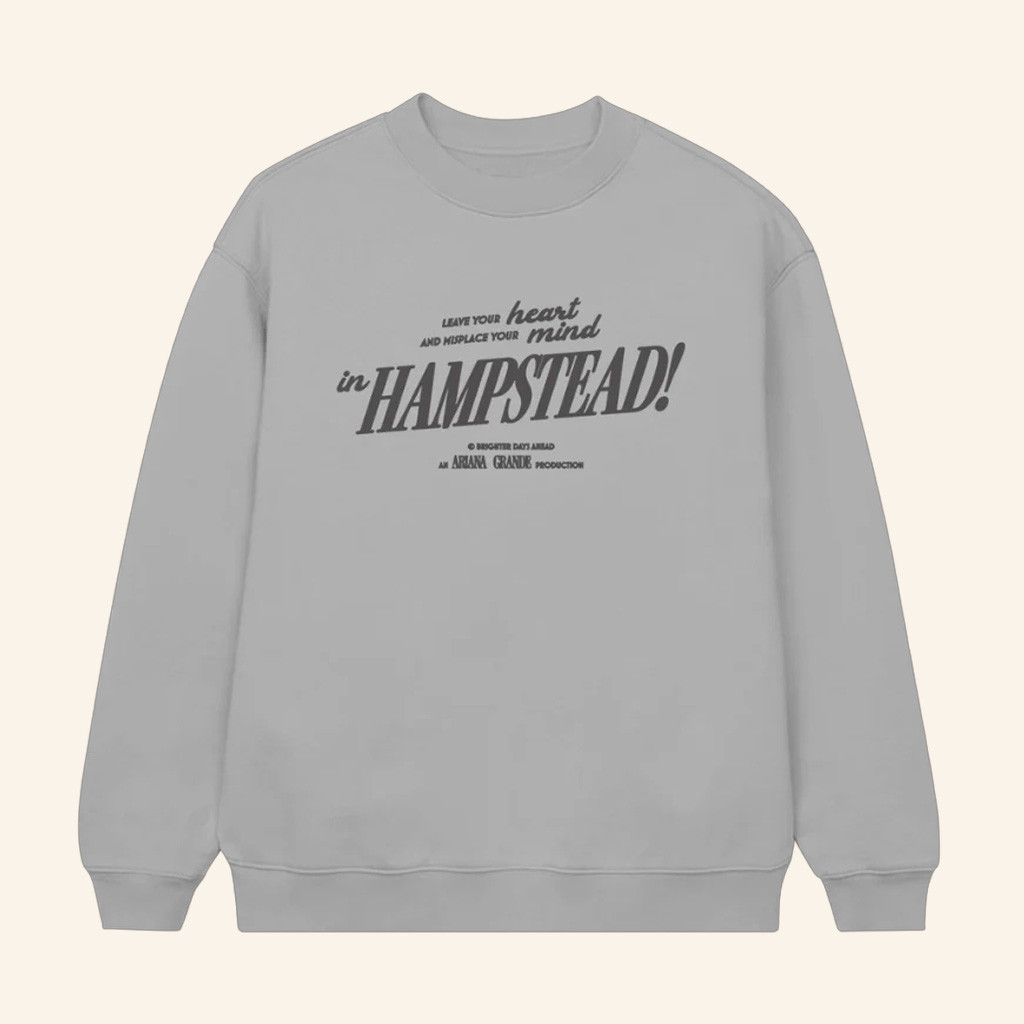 Ariana Grande Merch Store Hampstead Sweatshirt Gifts For Music Enthusiasts