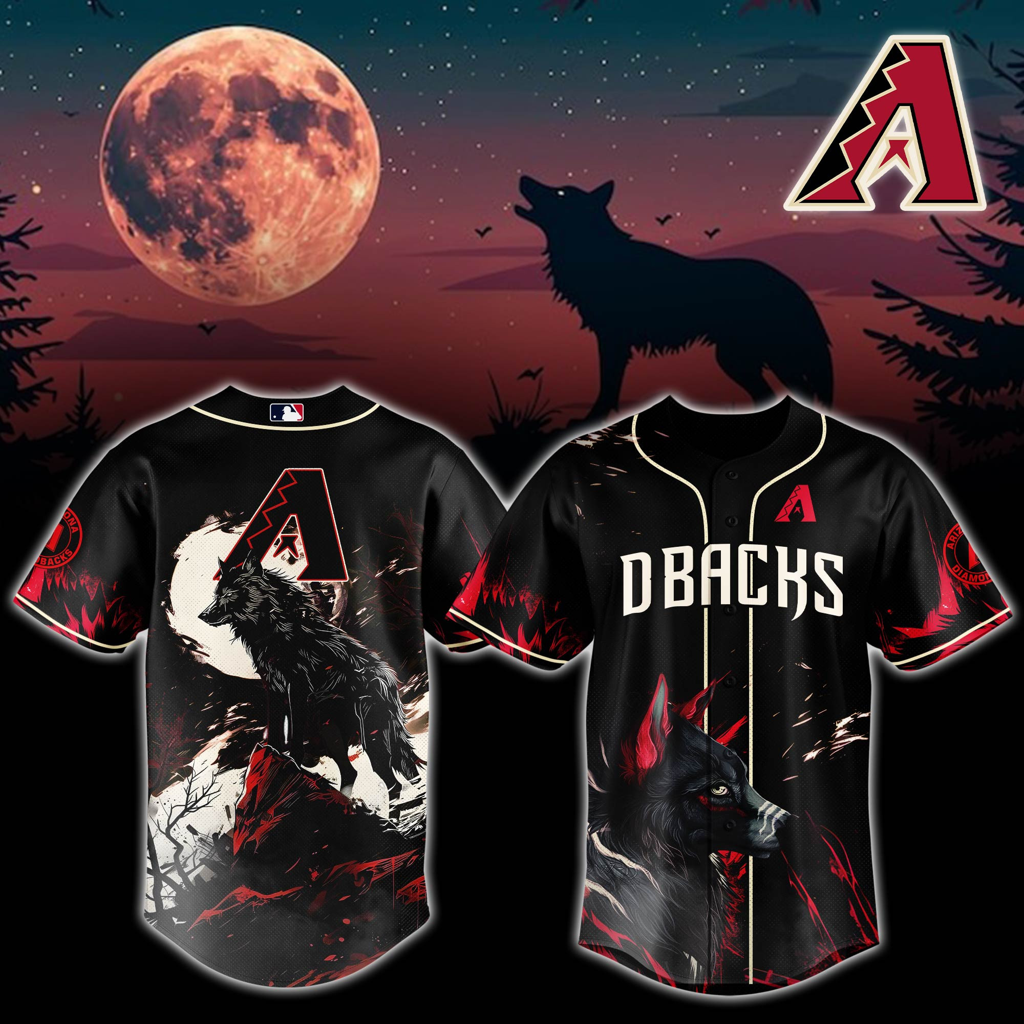 Arizona Diamondbacks Mlb X Worf Baseball Jersey For Fans