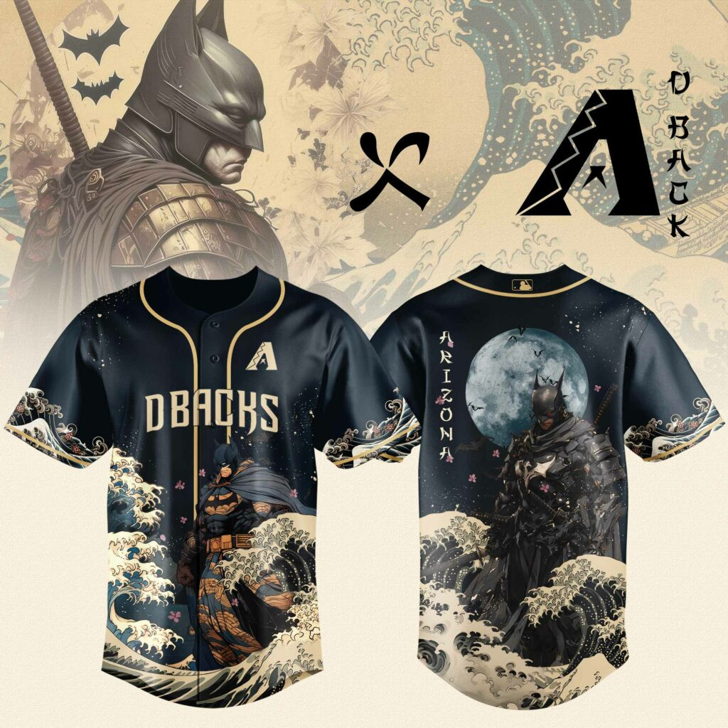 Arizona Diamondbacks X Batman Night Limited Edition Jersey 2025