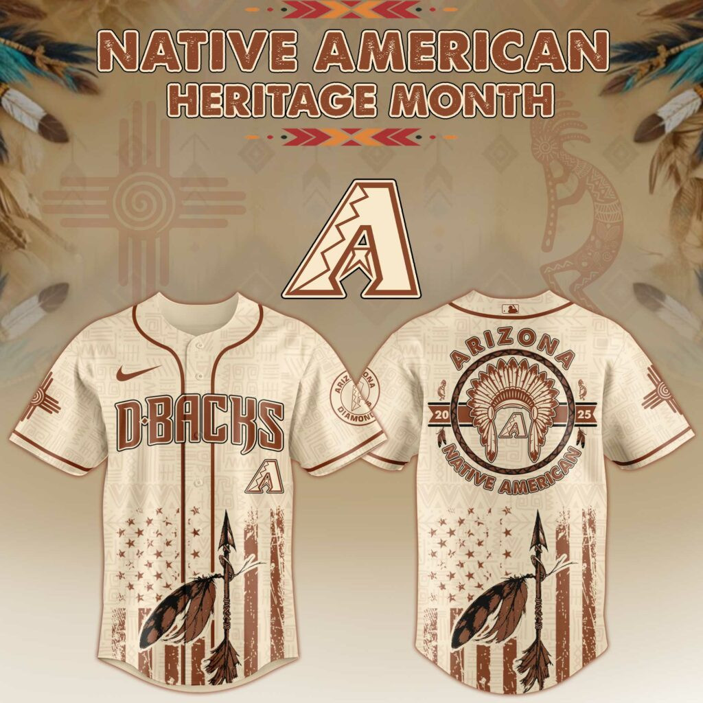 Arizona Diamondbacks X Native American Heritage Month Limited Edition Jersey 2025