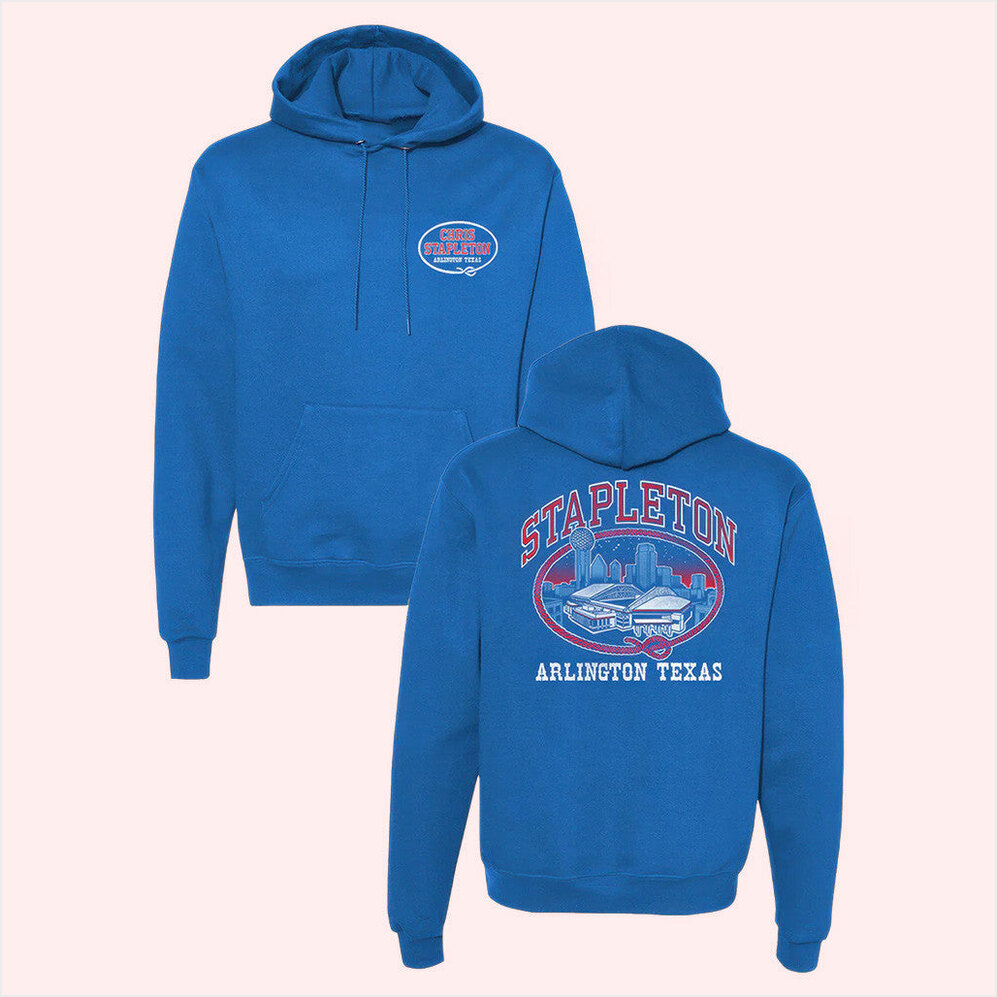 Arlington Stadium Series Hoodie Chris Stapleton Merch Best Birthday Gifts For Friends