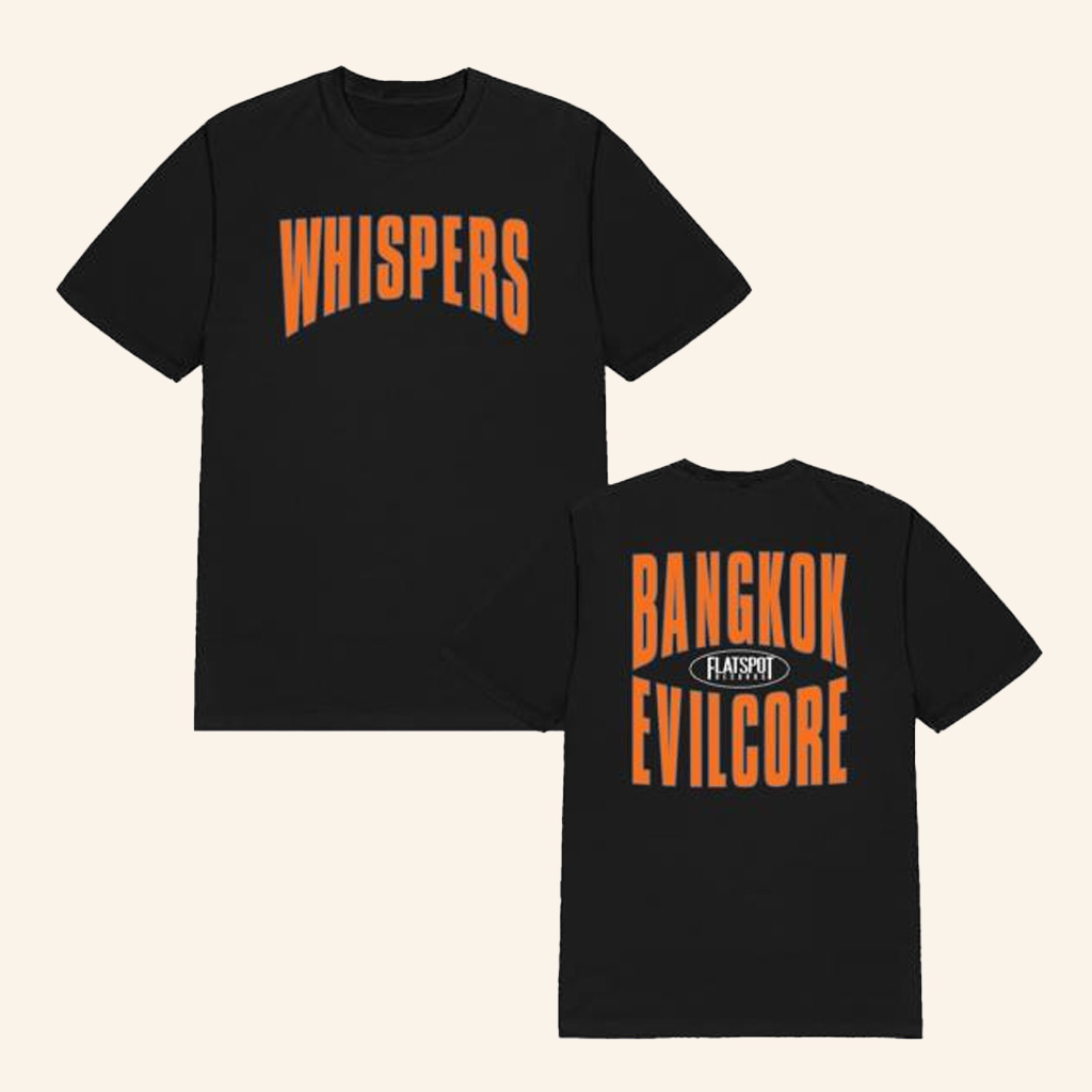 Armada Merch Whispers Bangkok Evilcore T-Shirt Gifts For Music Fans
