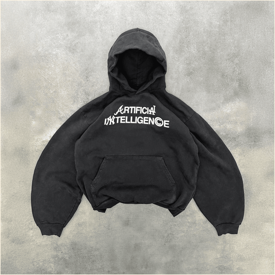 Artificial Intelligence Hoodie Black Hoodie First Fathers Day Gift Birthday Gift Ideas