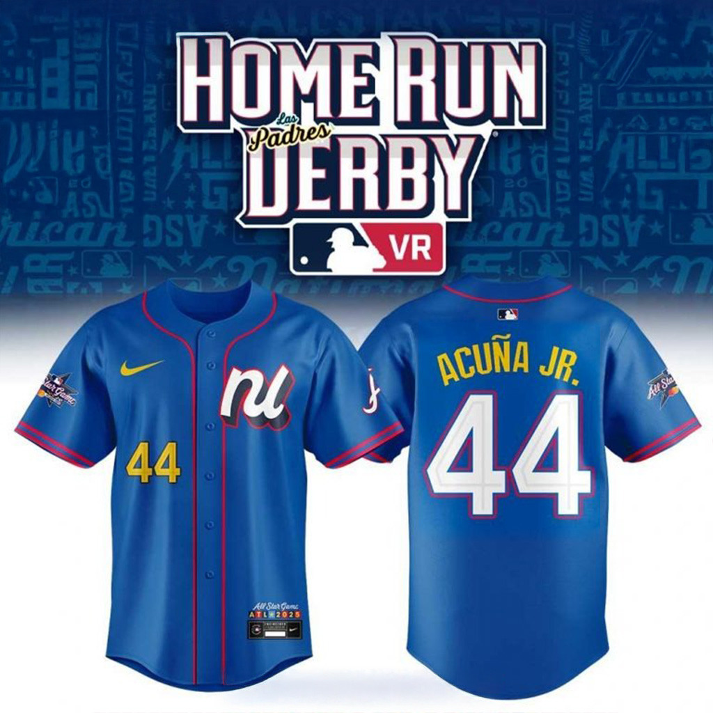 Atlanta Braves 2025 Home Run Derby Jersey Atlanta Braves Merch Gifts For Baseball Fans