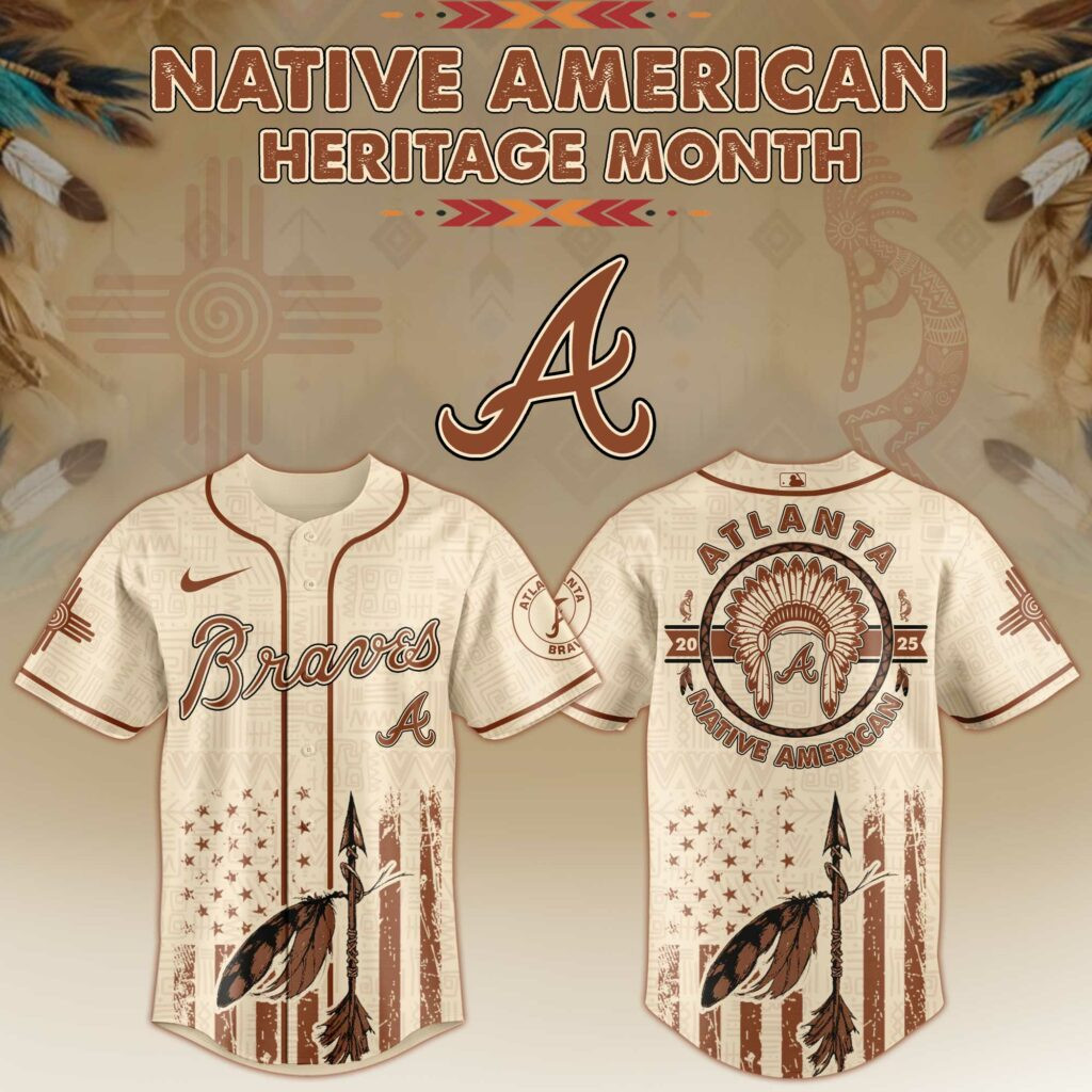 Atlanta Braves X Native American Heritage Month Limited Edition Jersey 2025