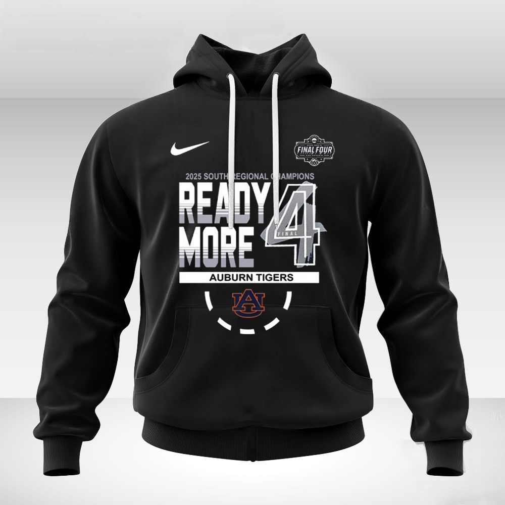 Auburn Tigers Nike 2025 Men's Tournament Final Four South Regional Champions Hoodie Fans Gift