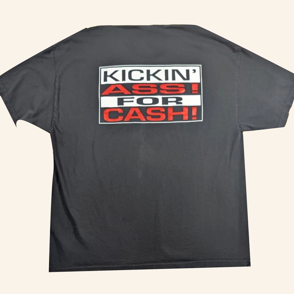Back In Business Kickin Ass For Cash WWE Apa Protection T-Shirt Gifts For Dad