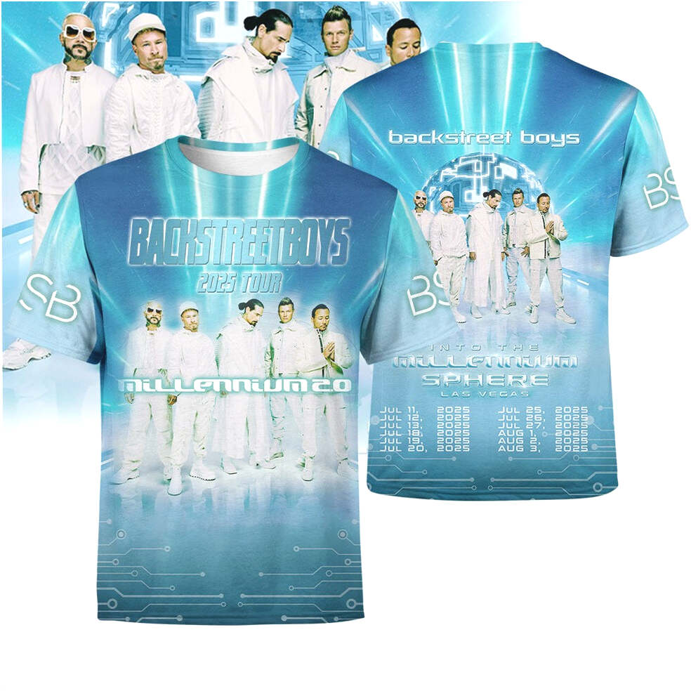 Backstreet Boys 2025 Tour Special Edition T-Shirt Backstreet Boys Merch Husband Gifts
