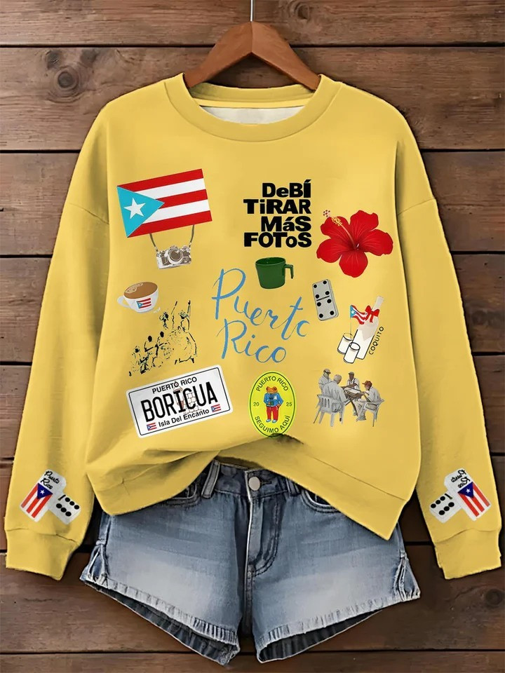 Bad Bunny DTMF Puerto Rico Sweatshirt Puerto Rican Bad Bunny Fan Merch Gift Ideas