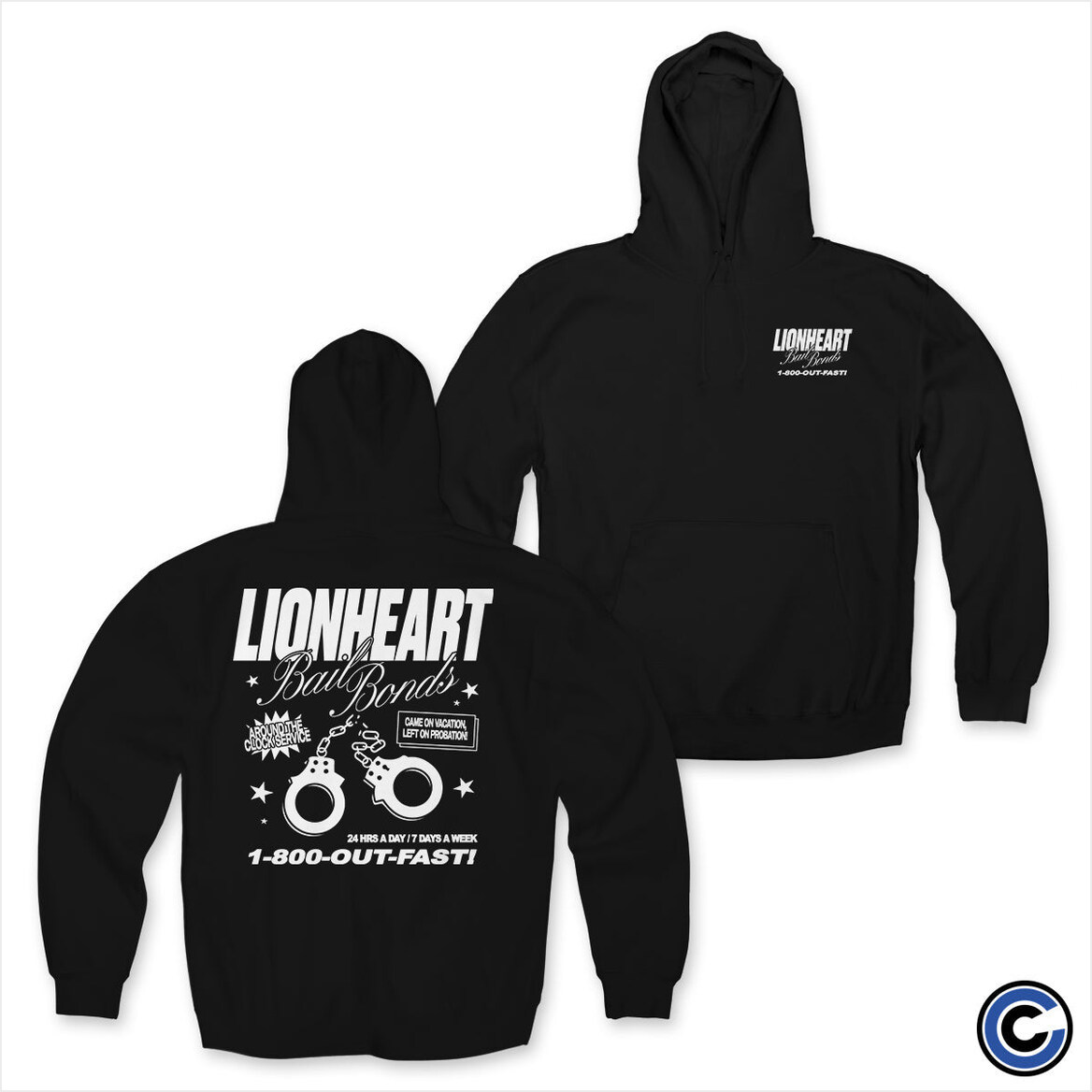 Bail Bonds Hoodie Lionheart Merch Lionheart Hoodie Birthday Gifts For Besties