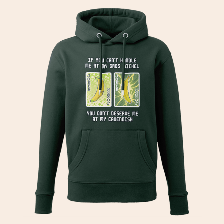 Balatro - Gros Michel And Cavendish Hoodie Balatro Merch Birthday Gifts For Game Lovers