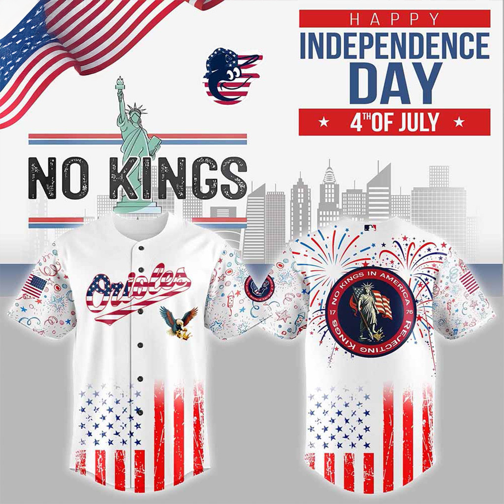 Baltimore Orioles MLB X The 4th Of July X Military Baseball Jersey Baltimore Orioles Merch