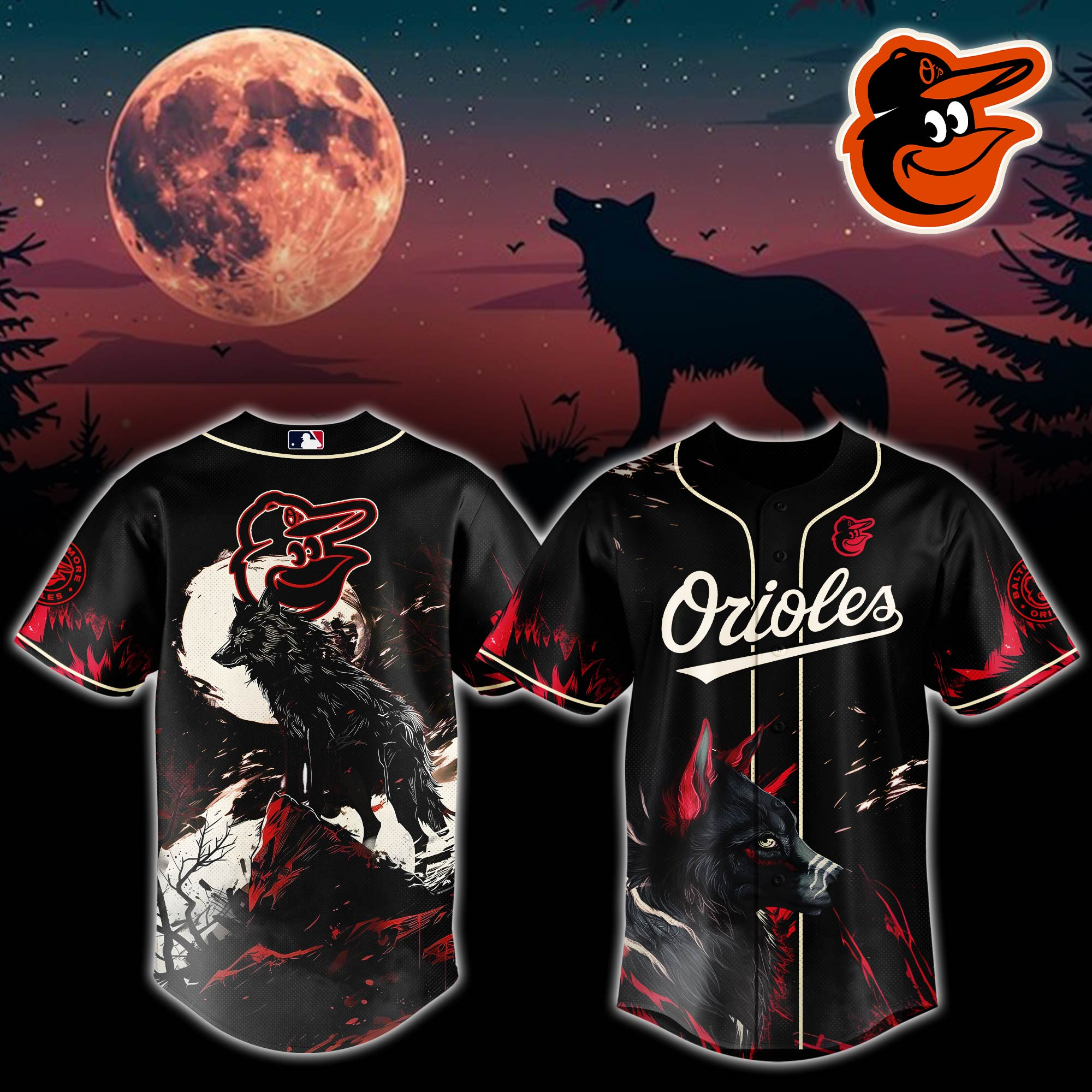 Baltimore Orioles Mlb X Worf Baseball Jersey For Fans