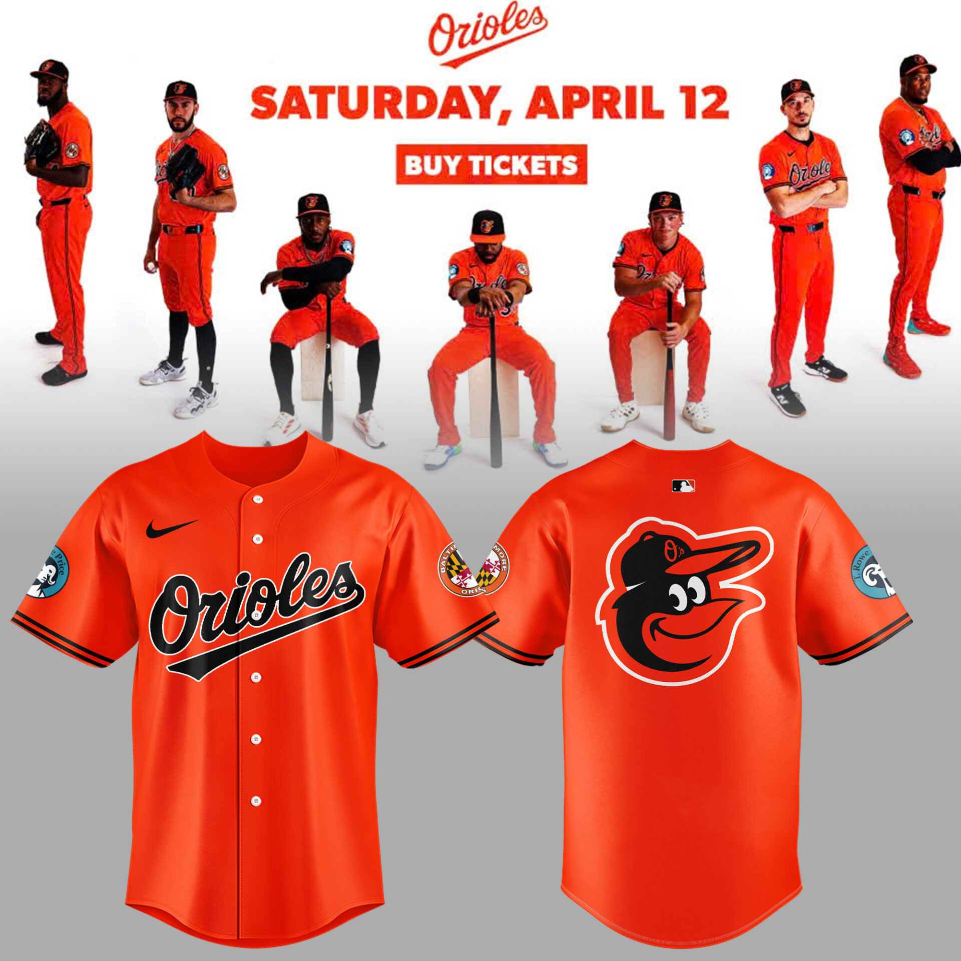 Baltimore Orioles Orange On Orange Jersey Best Gifts For Baseball Lovers