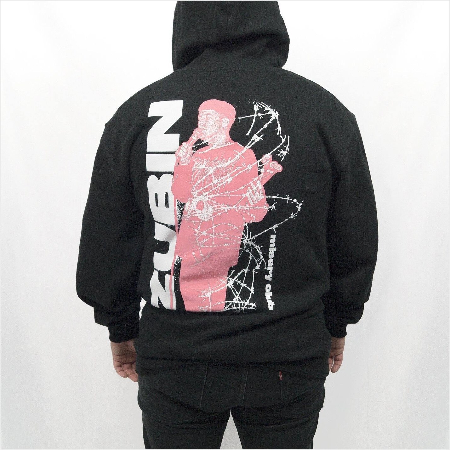 Barbed Wire Flowers Hoodie Zubin Merch Zubin Hoodie Birthday Gift Ideas Christmas Presents